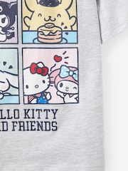 Cotton On Grey Hello Kitty Drop Shoulder Short Sleeve T-Shirt - Image 5 of 5