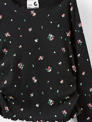 Cotton On Black Nadia Long Sleeve Top - Image 2 of 3