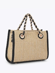 Carvela Brown/Black Sorrento Bead Micro Bag - Image 3 of 4