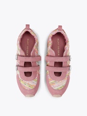 Kurt Geiger London Pink Islington Mary Jane Trainers - Image 3 of 5