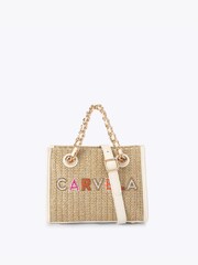 Carvela Brown/White/Pink Sorrento Bead Micro Bag - Image 1 of 4