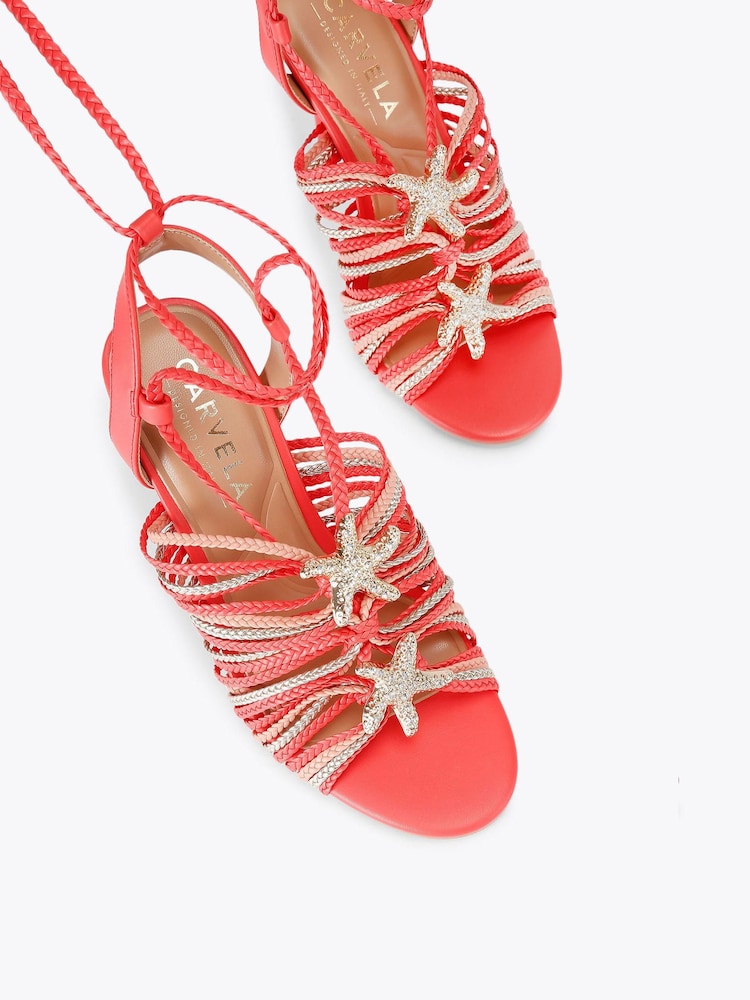 Carvela Pink Marina High Heels Sandals - Image 2 of 4