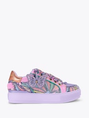 Kurt Geiger London Purple Southbank Trainers - Image 2 of 5