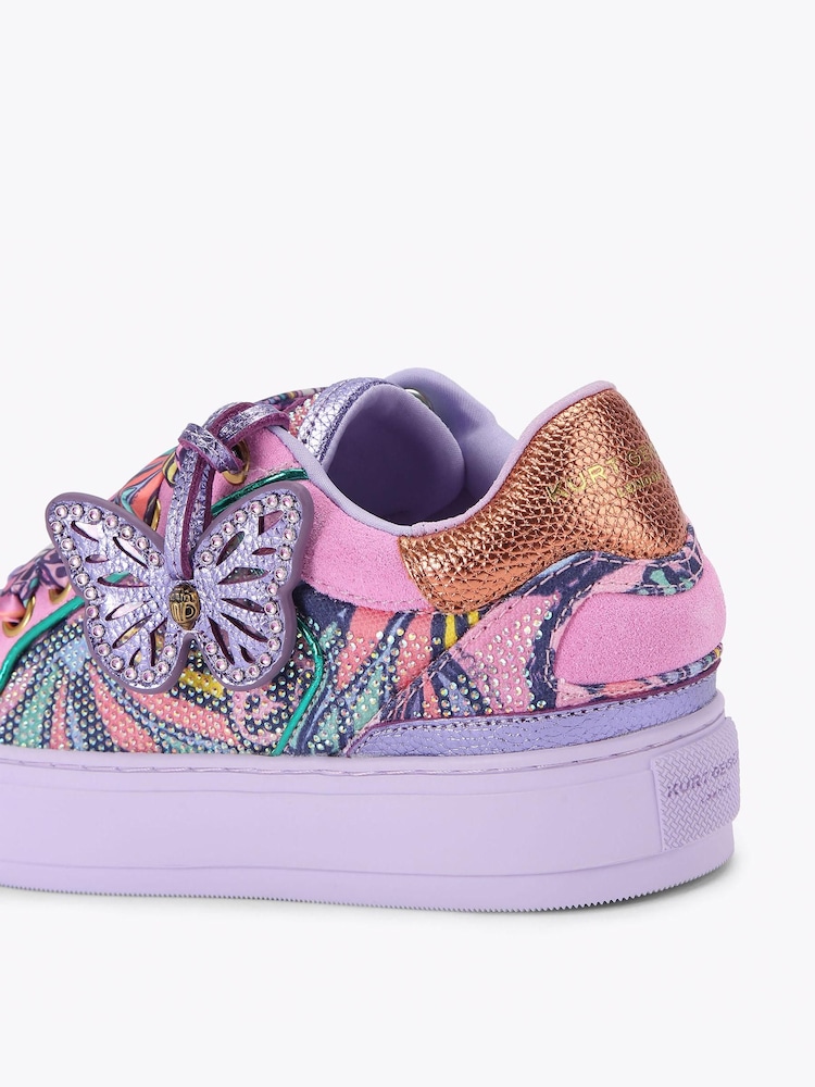 Kurt Geiger London Purple Southbank Trainers - Image 5 of 5