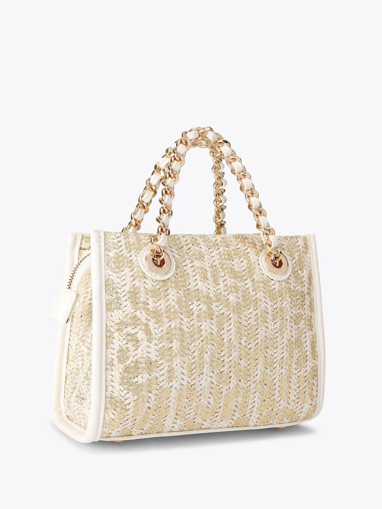 Carvela Gold Sorrento Micro Tote Bag - Image 2 of 4 Carvela Gold Sorrento Micro Tote Bag - Image 2 of 4