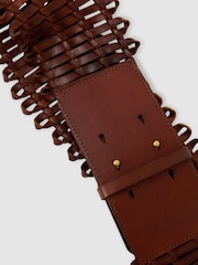 Atelier Leather Interlaced Belt - Image 4 of 4