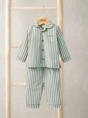 Mamas & Papas Woven Stripe Pyjamas - Bilde 1 av 1