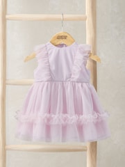 Mamas & Papas Pink Tulle Frill Dress - Image 1 of 3