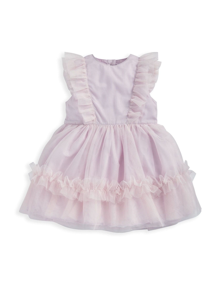 Mamas & Papas Pink Tulle Frill Dress - Image 2 of 3