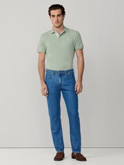 Hackett Classic Fit Cotton-Linen Blend Blue Denim Jeans - Image 6 of 7