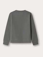 Vihreä - Hackett-logolla varustettu pyöreäkauluksinen collegepaita - Kuva 2 / 4