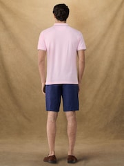 Hackett Pink Short Sleeve Tipped Polo Shirt - Image 3 of 7
