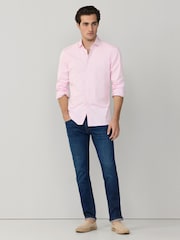 Hackett Pink City Bengal Stripe Shirt - Image 7 of 7