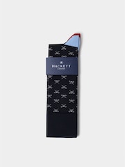 藍色 - Hackett Icon Socks 2 Pack - 圖片 2/4