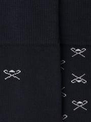 藍色 - Hackett Icon Socks 2 Pack - 圖片 4/4