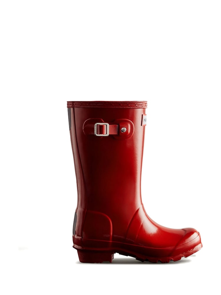 Hunter Red Junior Originals Gloss Boots - Image 1 of 4