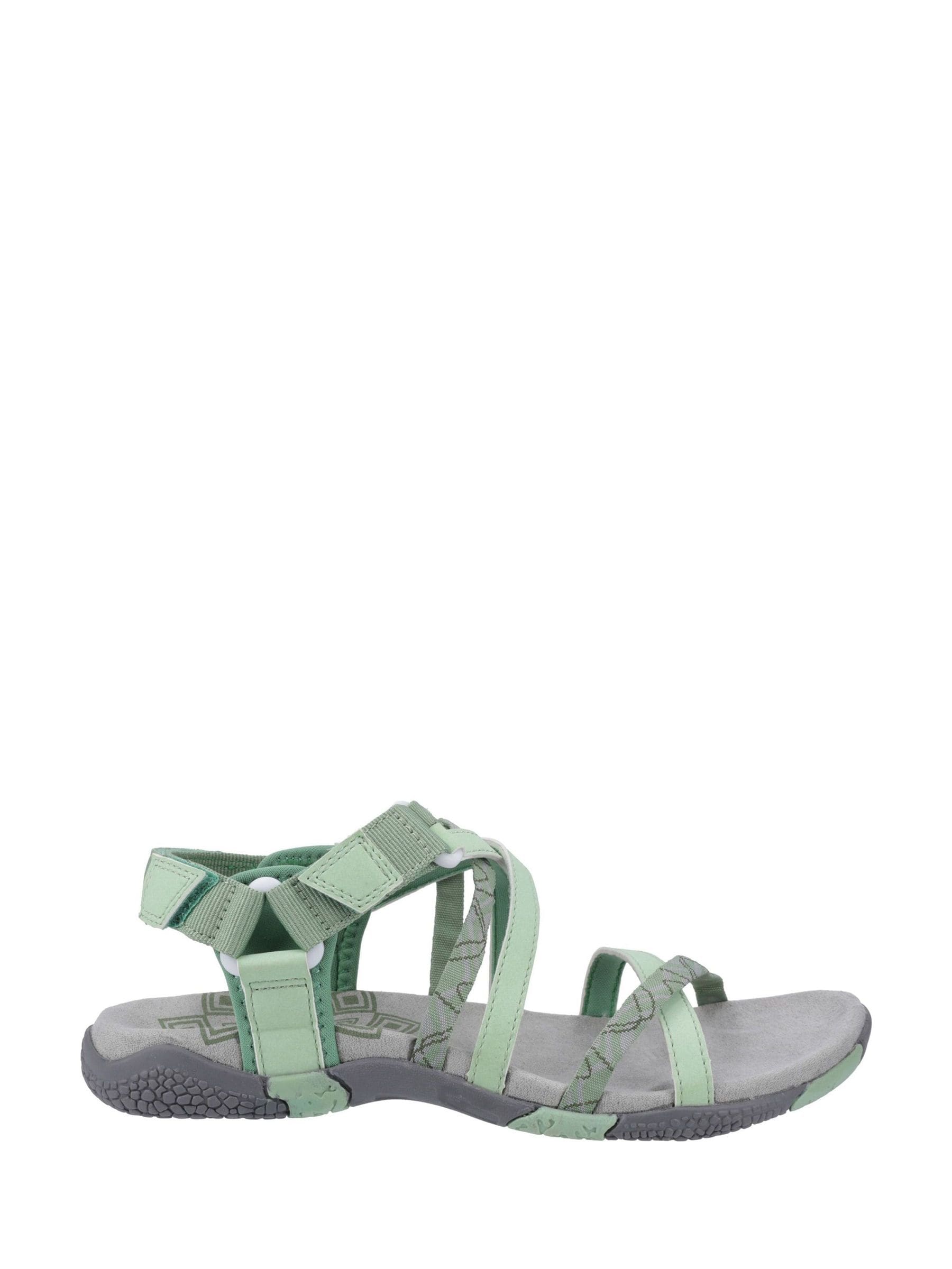 Cotswolds Women's Green Sunhill Polyester Sandals