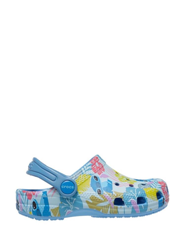 Crocs Blue Stitch Classic Clogs - Image 1 of 5
