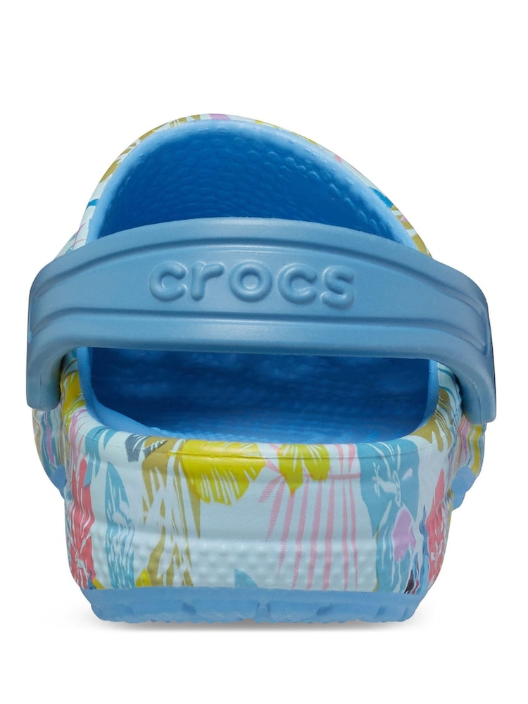 Crocs Blue Stitch Classic Clogs - Image 2 of 5