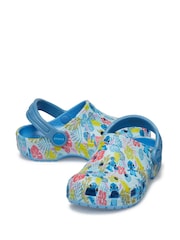 Crocs Blue Stitch Classic Clogs - Image 4 of 5