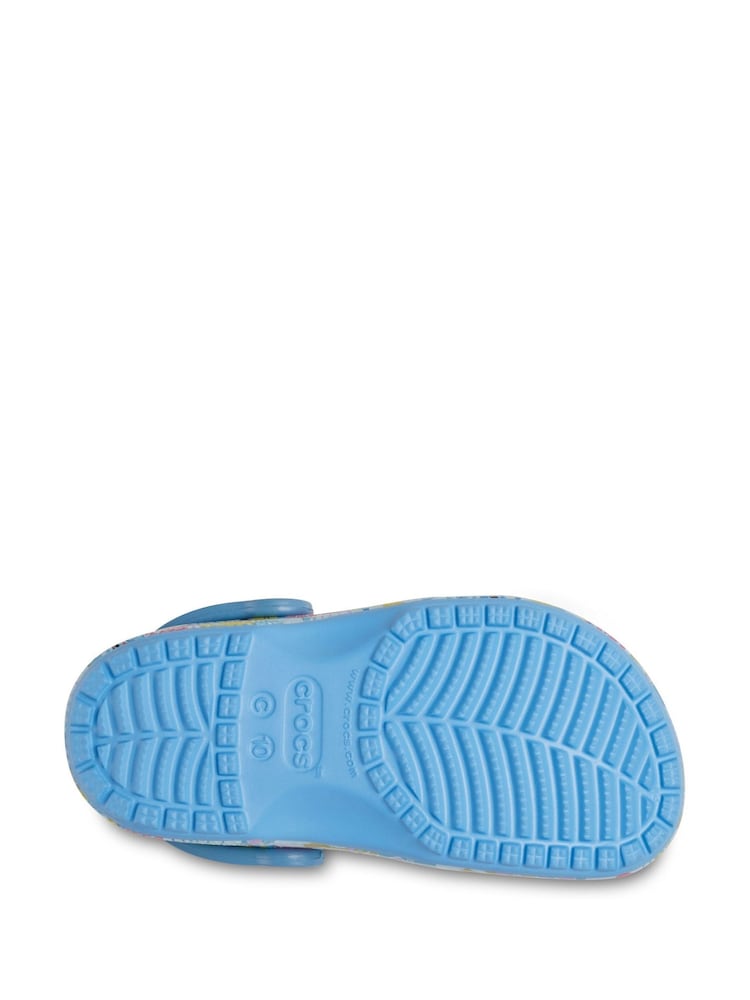 Crocs Blue Stitch Classic Clogs - Image 5 of 5
