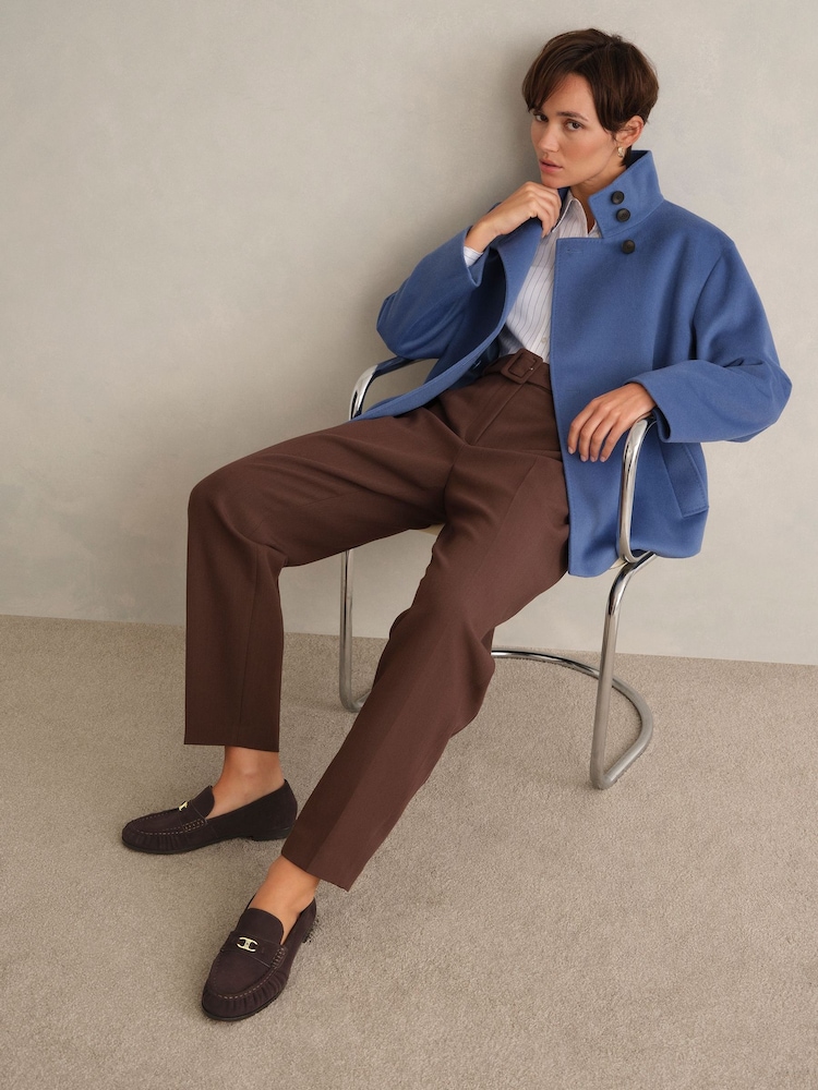 Hobbs Chocolate Brown Alana Loafers - Image 2 of 6