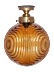 Nkuku Amber Konnie Bathroom Ceiling Light - Image 4 of 4