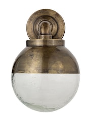 Nkuku Antique Brass Abeo Outdoor Wall Lamp - Image 4 of 4