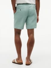 Grün - Tommy Hilfiger Dover Linen Blend 8" Inseam Chino Shorts - Bild 3 von 4