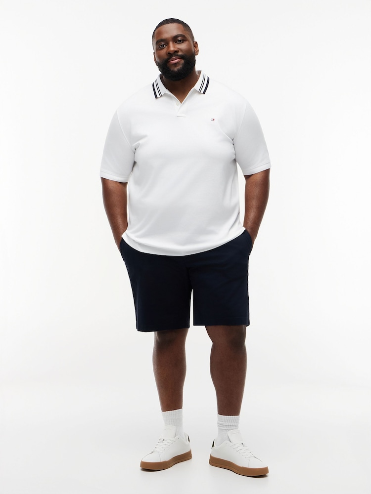 Tommy Hilfiger Blue Plus Denton Twill Slim 9.5" Inseam Shorts - Image 2 of 5