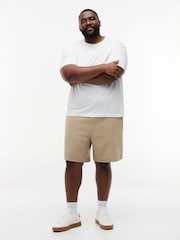 Tommy Hilfiger Green Plus Dover Linen Blend 8" Inseam Chino Shorts - Image 2 of 5