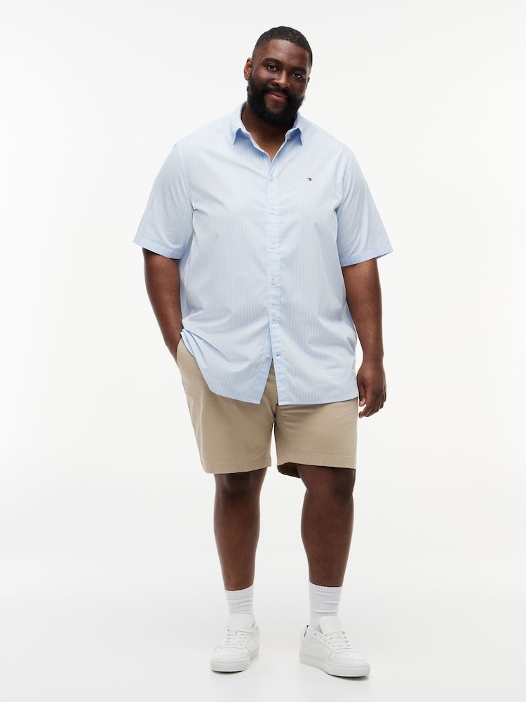 Tommy Hilfiger Natural Plus Denton Twill Slim 9.5" Inseam Shorts - Image 2 of 5