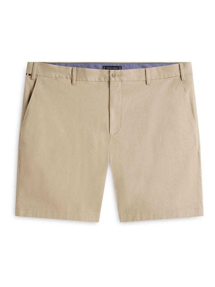 Tommy Hilfiger Natural Plus Denton Twill Slim 9.5" Inseam Shorts - Image 5 of 5