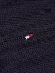 Tommy Hilfiger Blue Regular Fit Knit Polo Shirt - Image 7 of 7