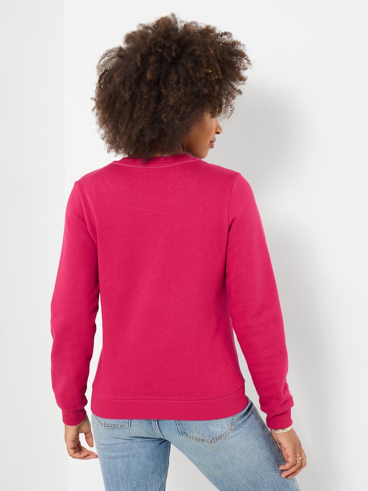 Joe Browns Pink Harmonious Hummingbird Graphic Sweatshirt - Image 2 of 5