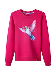 Joe Browns Pink Harmonious Hummingbird Graphic Sweatshirt - Image 5 of 5