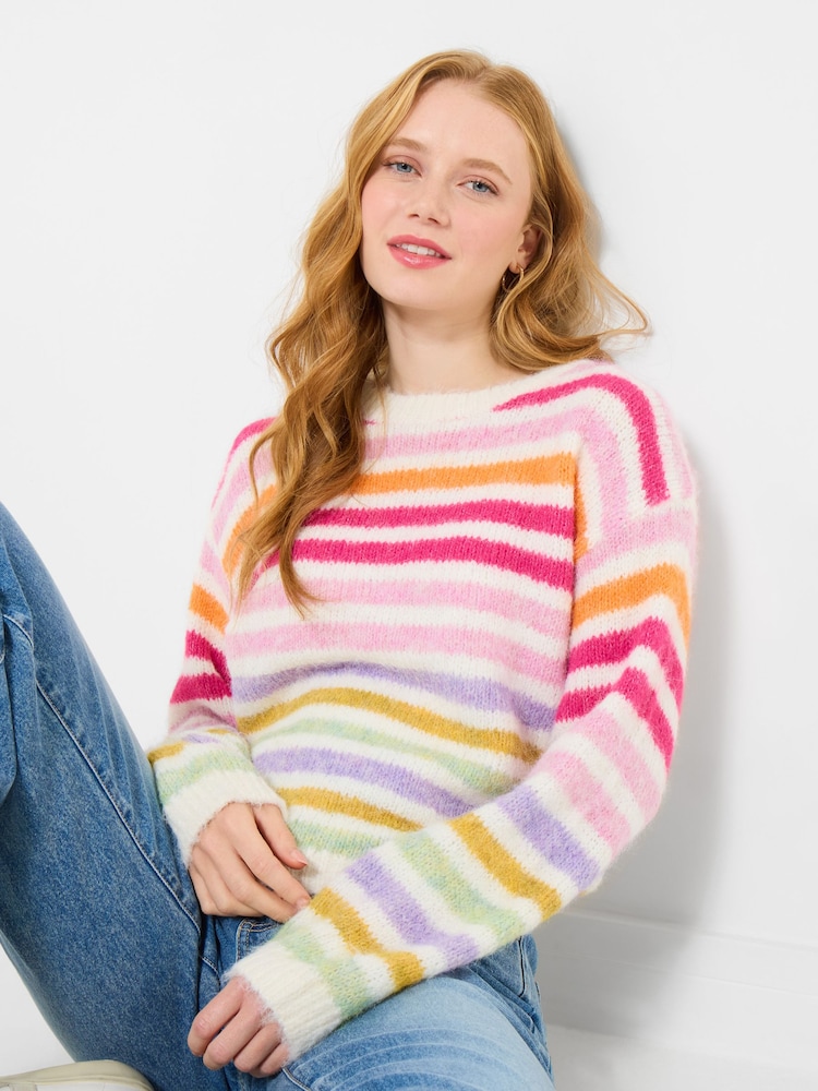 Joe Browns Ella Stripe Jumper - 画像 1 / 5