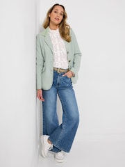 Joe Browns Green Joe's Forever Favourite Jacket - Image 3 of 6