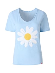 Joe Browns Blue Delightful Daisy Graphic T-Shirt - Image 5 of 5