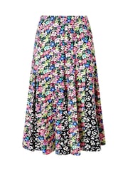 Joe Browns Black Celine Jersey Knee Length Godet Skirt - Image 5 of 5