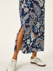 Roman Paisley Print Skirt - Bild 4 von 5