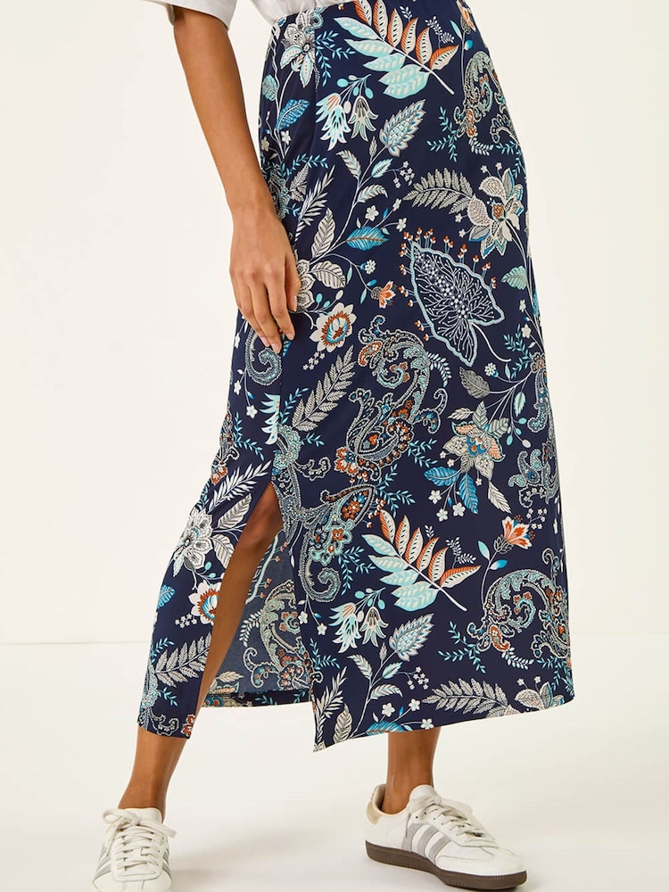 Roman Paisley Print Skirt - Bild 5 von 5