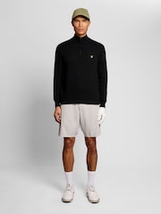 Lyle & Scott Black Golf Quarter Zip Jumper - Image 2 of 6