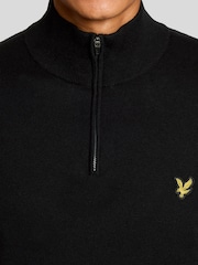 Lyle & Scott Black Golf Quarter Zip Jumper - Image 3 of 6