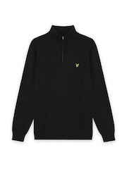 Lyle & Scott Black Golf Quarter Zip Jumper - Image 5 of 6
