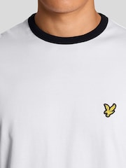 Lyle & Scott White Ringer T-Shirt - Image 3 of 6