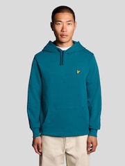 Lyle & Scott Blue Pullover Hoodie - Image 1 of 6