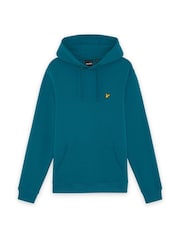 Lyle & Scott Blue Pullover Hoodie - Image 5 of 6