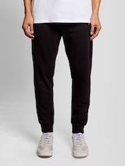 Lyle & Scott Black Lightweight Cuffed Lounge Joggers - Image 1 of 5