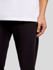 Lyle & Scott Black Lightweight Cuffed Lounge Joggers - Image 3 of 5
